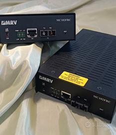 Media Converter Rame/Fibra Ottica