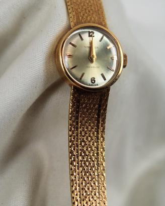 Orologio Nobellux braccialato in oro massiccio 750