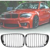 GRIGLIE BMW E81 E87 E82 E88 07-11 LOOK 1M NERO LUC