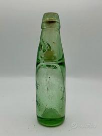 Bottiglia Cobb (biglia vetro) gazzosa anni '60