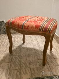 Sgabello Pouff antico 