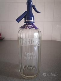 Britvic soda water seltz sifone vintage vetro