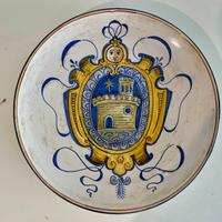 Piatto in ceramica Simonetti - Castelli