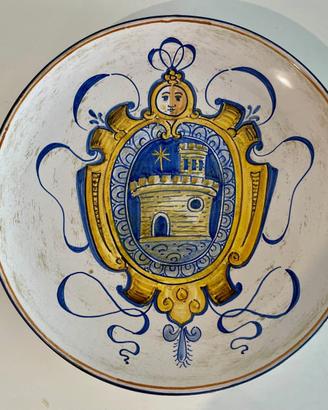 Piatto in ceramica Simonetti - Castelli