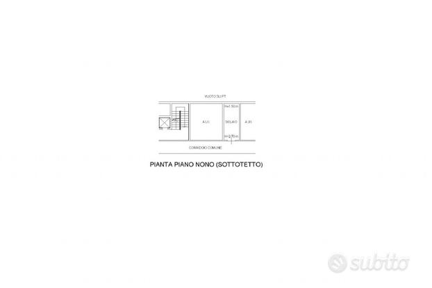 Ufficio in zona semicentrale con box auto e cantin