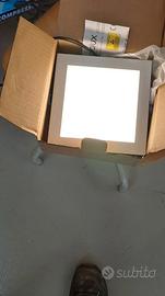 faretto incasso quadrato led
