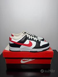 Nike Dunk Low Red Swoosh Panda - Taglia 42.5