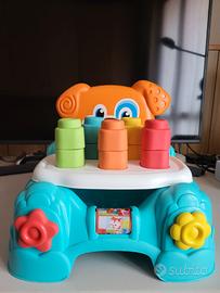 Gioco Clementoni poltroncina porta mattoncini usat