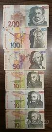 collezione banconote talleri Sloveni