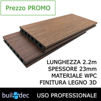 Pavimento WPC per esterni facile posa Sundeck