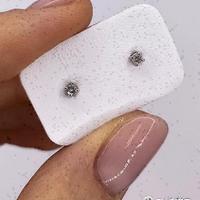 ORECCHINI PUNTOLUCE ORO 18kt. E DIAMANTI NATURALI