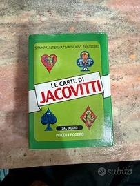Carte Jacovitti Dal Negro SIGILLATE Poker Leggero