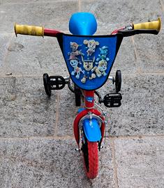 Bicicletta Paw Patrol