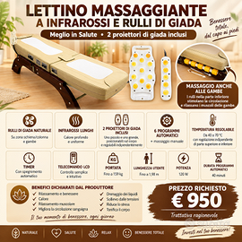 Lettino massaggiante