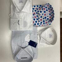 Camice uomo cotone stock 4 pz