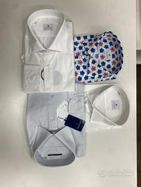 Camice uomo cotone stock 4 pz