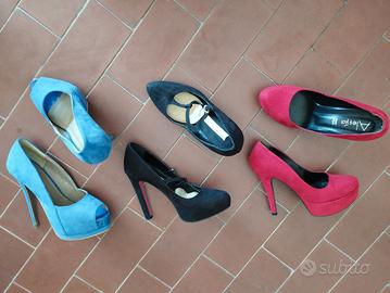 scarpe con tacco alto 