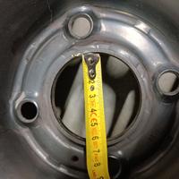 Cerchi da 14 in ferro peugeot