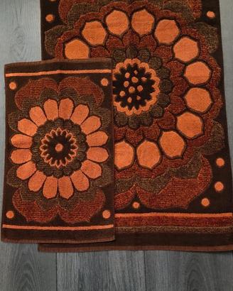 Asciugamani Bassetti Set 1+1 . Vintage