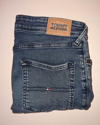 jeans Tommy Hilfiger ragazzo 16 anni (176cm) blu