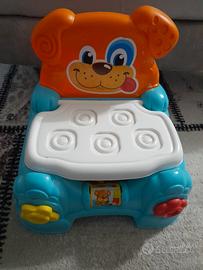 Sedia bambini con costruzioni 