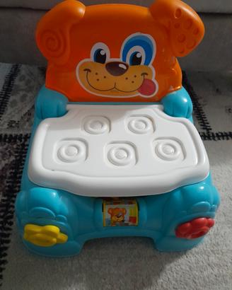 Sedia bambini con costruzioni 