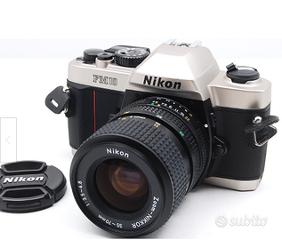 Nikon fm10 + 2 obiettivi originali 35-70 e 70-210