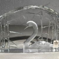 Scultura cristallo cigno Royal Krona