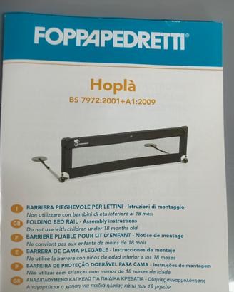 sponda anticaduta da letto Foppapedretti 