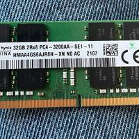 Ram ddr4 32gb 3200AA notebook