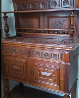 Credenza in legno rovere