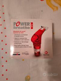 Power breathe rafforzamento muscoli respirazione 