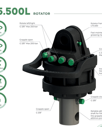Rotatore Formiko FHR 5.500L