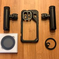 Cage Smallrig + Filtro ND regolabile iPhone 15 pro