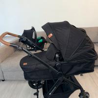 Kinderkraft Trio 3in1 B tour pro nero, perfetto