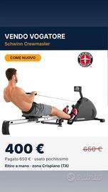 Vogatore Schwinn Crewmaster - 400€