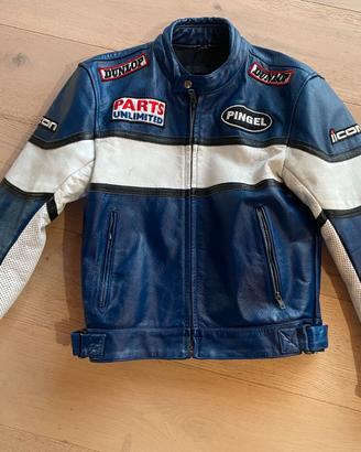 Giubbotto vera pelle da moto