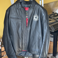 Giacca Moto Pelle Triumph Ace Cafe (Nuova) - XL