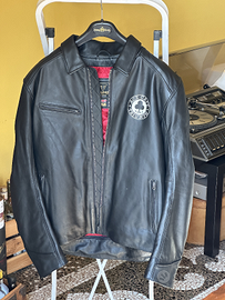 Giacca Moto Pelle Triumph Ace Cafe (Nuova) - XL