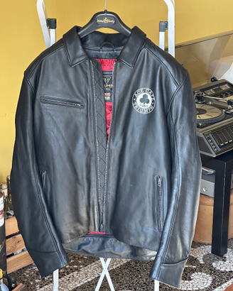 Giacca Moto Pelle Triumph Ace Cafe (Nuova) - XL