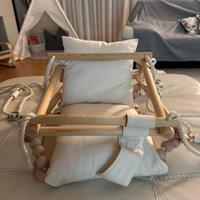 Altalena per bambini in legno
