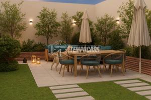 4 LOCALI COMPLETAMENTE RISTRUTTURATO CON GIARDINO