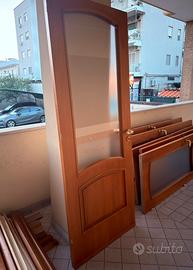 PORTE INTERNE LEGNO VETRO