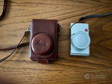 Leica D-Lux 3 argento con custodia