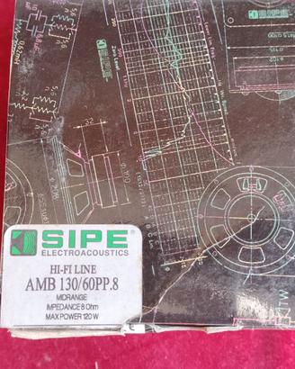 woofer Sipe AB 130/60 PP8