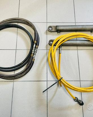 Coppia pistoni idraulici Oleodonamici 53cm chiusi
