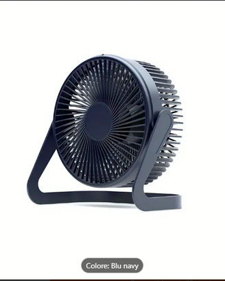VENTILATORE mini da tavolo USB - NUOVO -