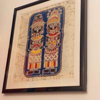 Batik originale di Bali misure 60x54 cm