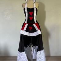 Costume Regina di Cuori da Alice in Wonderland
