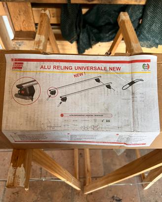 Barre Fabbri Alu Reling Universale New 116cm